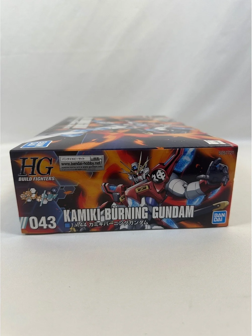 Bandai HG Build Fighters Kamiki Burning Gundam 1/144 Scale Model Kit
